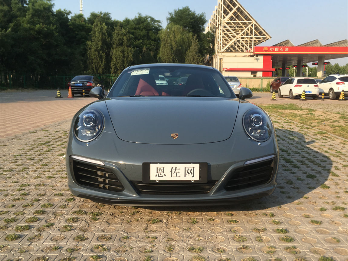 保时捷 911 carrera 4 石墨蓝 交付江苏常州客户
