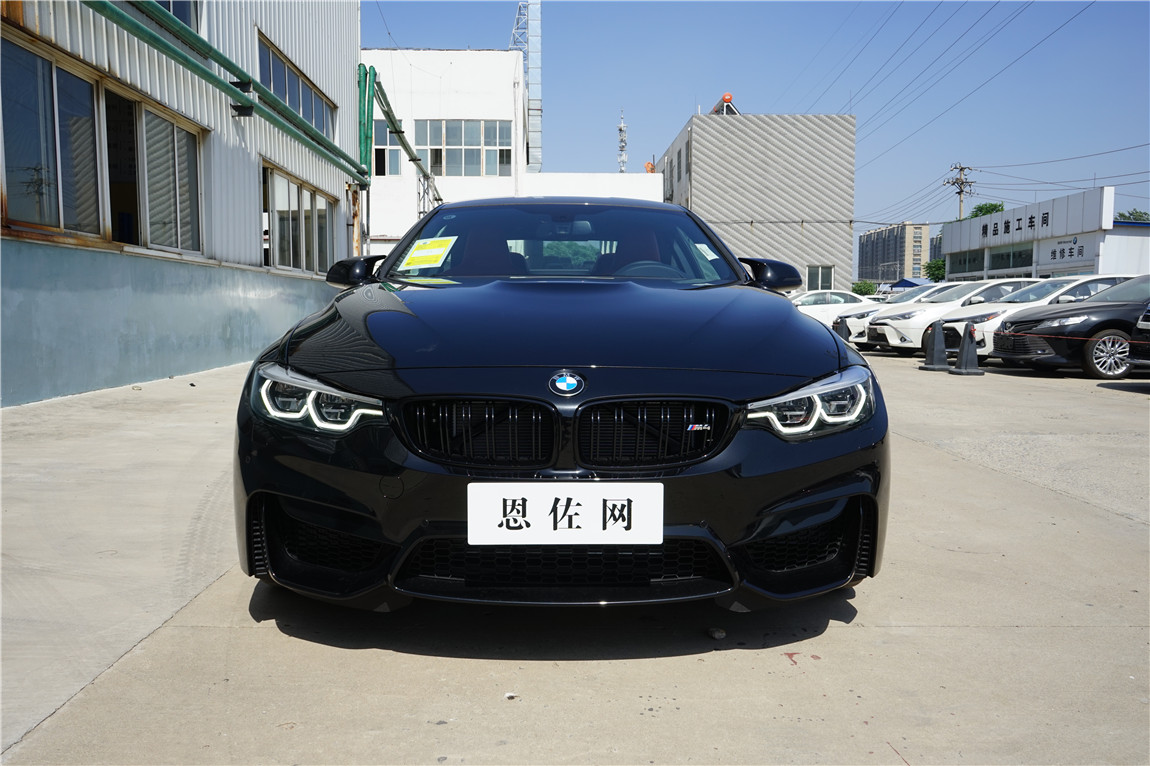 宝马m4 宝石青/萨基尔橙 交付安徽蚌埠客户