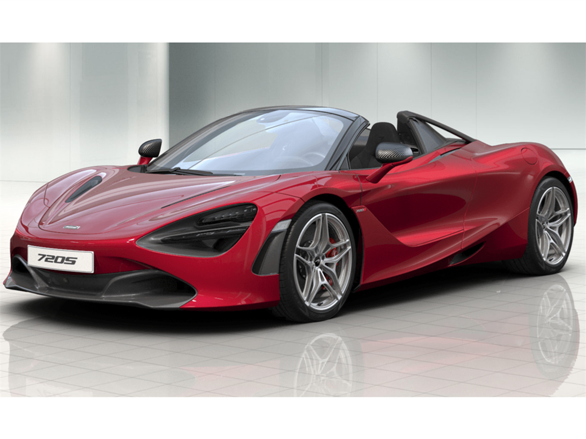 迈凯伦 720s spider 孟菲斯红/黑红 订单平价销售